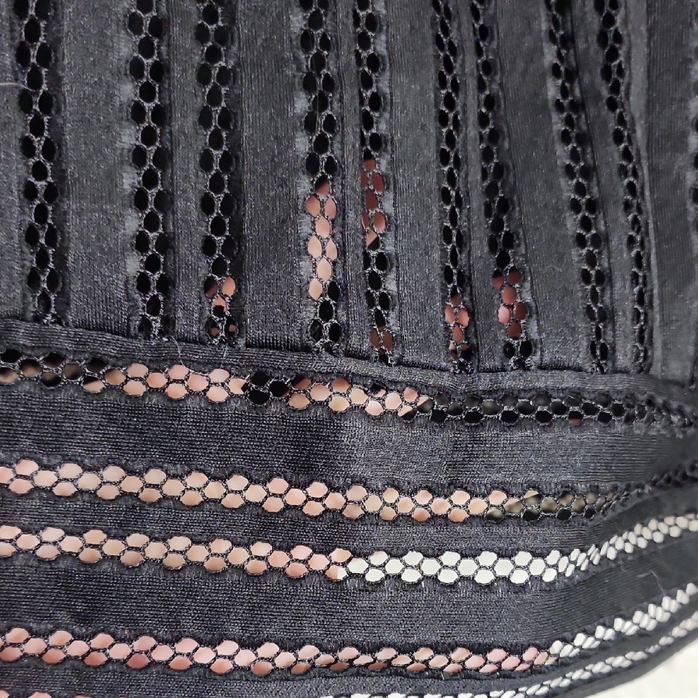 J. Crew Black A-Line Lace Skirt - Picture 4 of 4